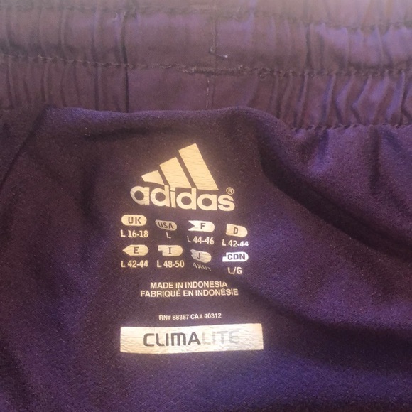 Adidas women’s clima-lite size Lg running shorts - Picture 3 of 3